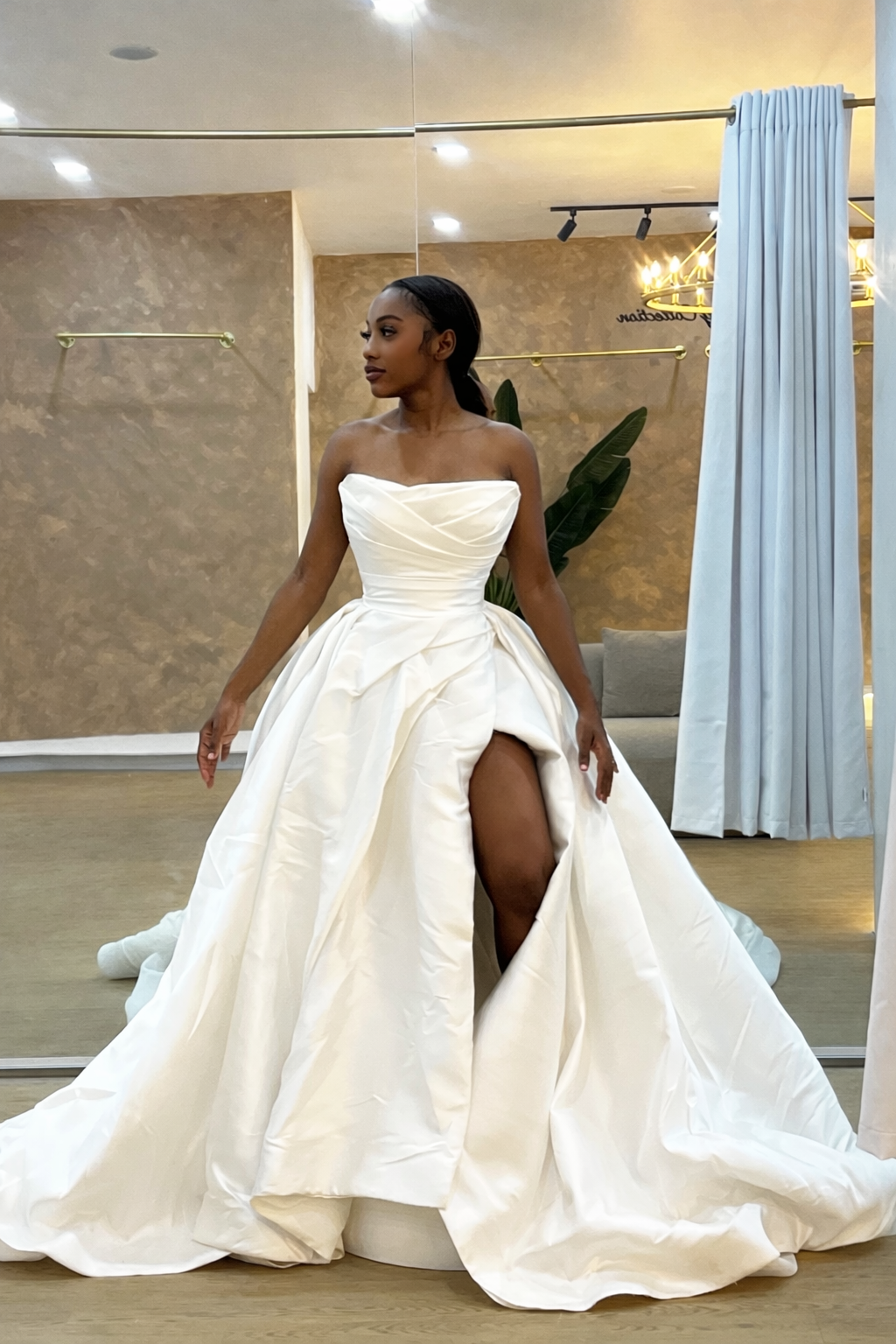 bridesmaid dresses jamaica Brides of in this dress you Color::#40-Ice Blue Bandana Lt Blue Black Dress Sneakers for